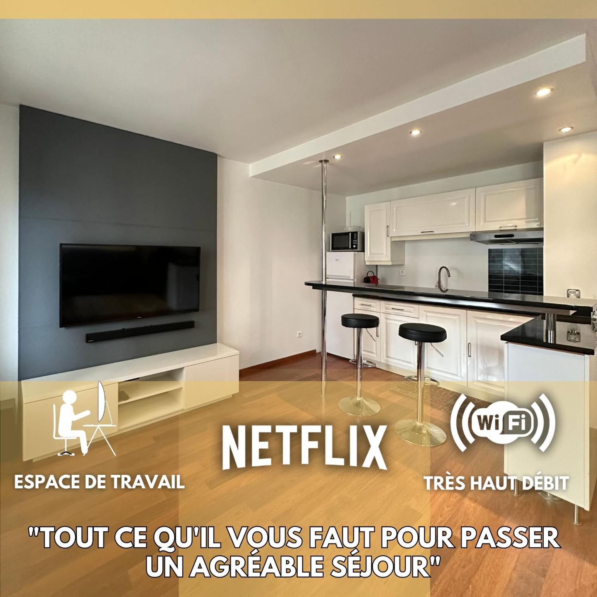 L'Athos - Appartement Equipe - Entre Paris Et Versailles - Haut Debit Garches Extérieur photo